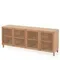 Сервант Beyla 180x70 см, массив дуба, дубовый шпон