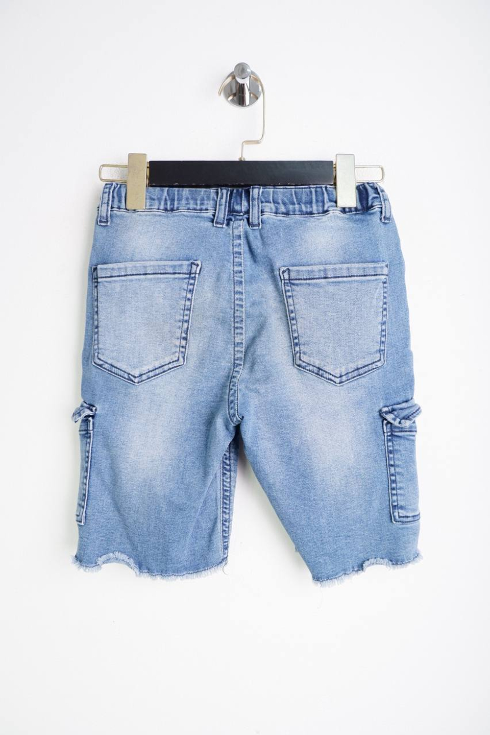 Шорты джинсовые, маркировка 134, визуально на 9 лет
