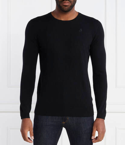 Хлопковый свитер Karl Lagerfeld - черный(655000 534399)