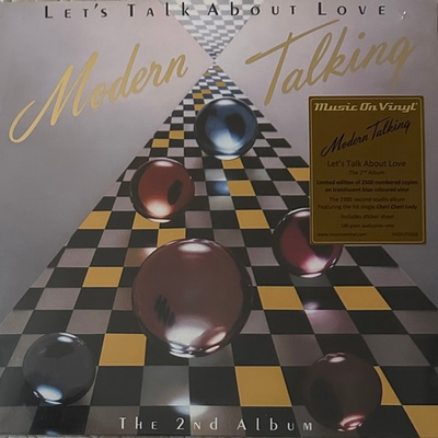 Modern Talking - Let's Talk About Love - The 2nd Album (Европа 2023г.) Blue