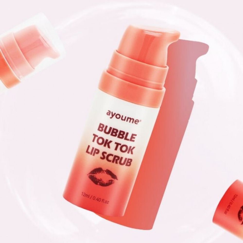 Ayoume Bubble Tok Tok Lip Scrub Кислородный скраб для губ 12мл