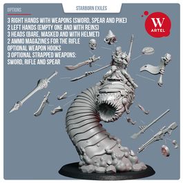 Миниатюра Prince Wyrmrider of Starborn Exiles