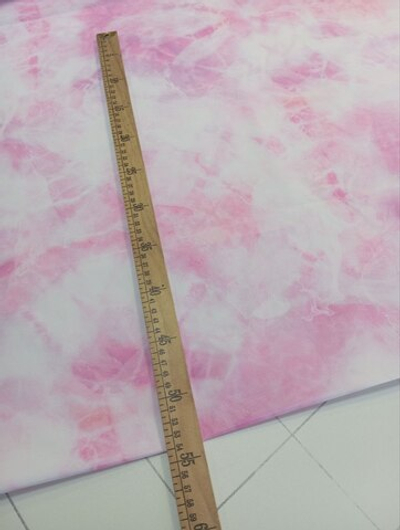 Дюспо (курточная ткань). Принт- Тай дай розовый
