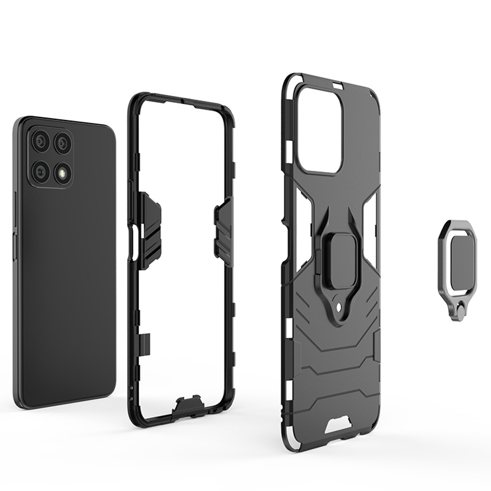 Противоударный чехол с кольцом Panther Case для Honor X8