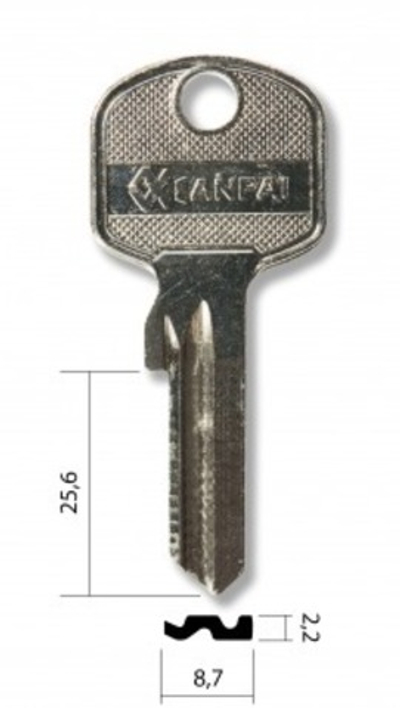 Заготовка английского ключа 10375 BAI-1D BAI1 BSI1 SAT3 КНР