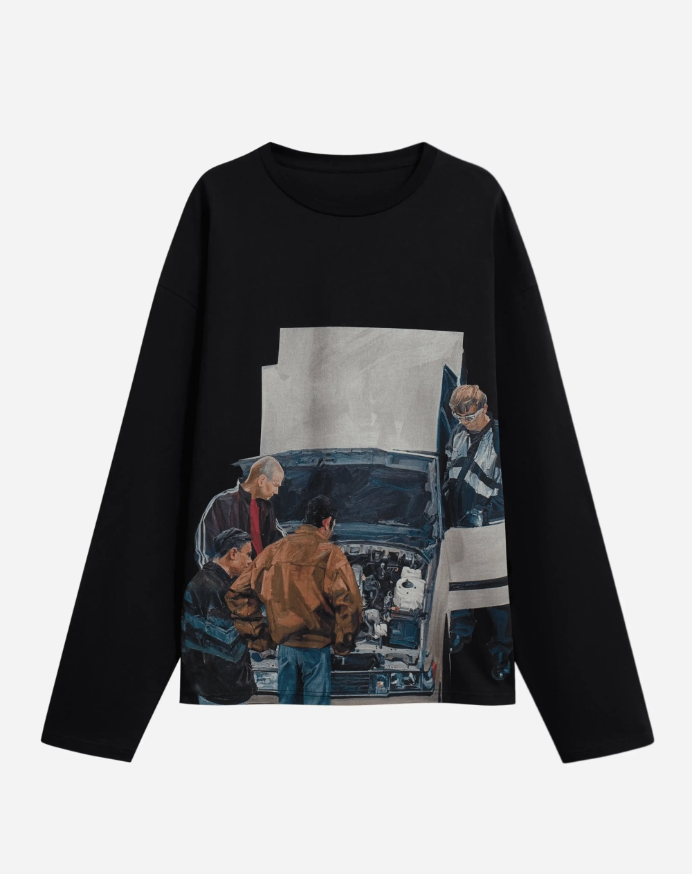 Лонгслив «Серебряный Марк»