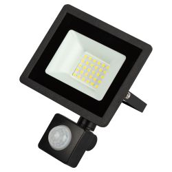 Прожектор светодиодный уличный ЭРА LPR-042-2-65K-030 30Вт 6500K IP44 рег ИК датчик движения гарантия 2 года | Прожекторы Стандарт