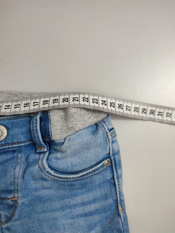 Джинсы светлые на 1-1,5 года