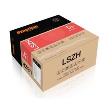 UTP Hyperline, cat.5e, UUTP4-C5E-P24-IN-LSZH-BL-100 (100 м многожильный)