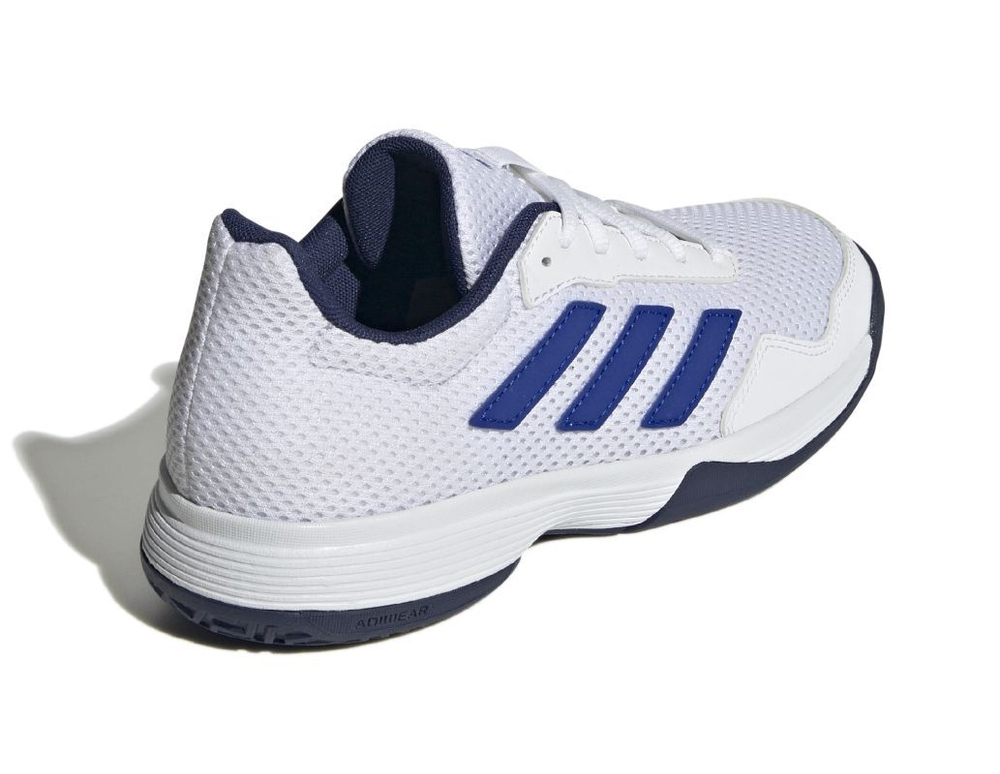 Детские теннисные кроссовки Adidas Gamespec K - White