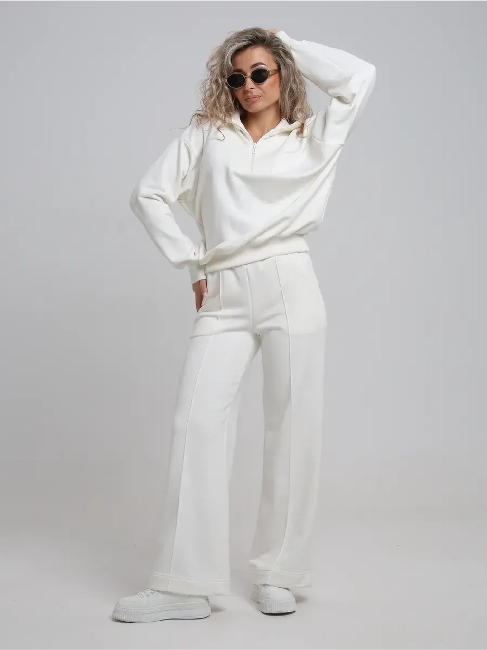 Спортивный костюм утепленный без начеса с брюками