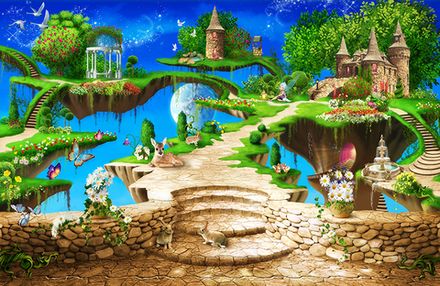 Фотообои Сказочная страна (Ширина 4,15 м)