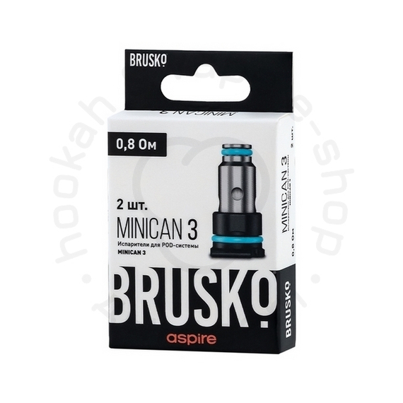 Испаритель BRUSKO MINICAN, 3, AF Mesh Coil, 0.8 Ом