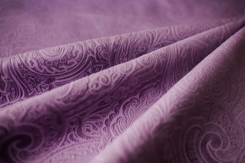 OLIVIA 7 мебельная ткань, велюр с тиснением, фиолетовый 1,4 м.