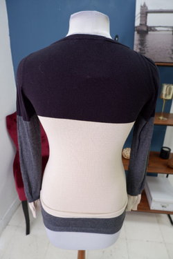 Джемпер комбинированный 40-42 размер