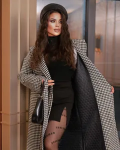 Пальто утепленное с капюшоном УК- 5672-1 Fabrika