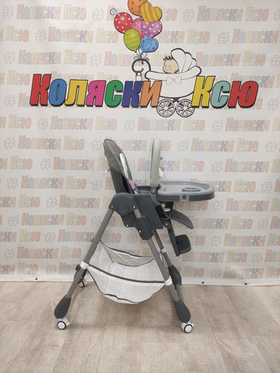 Стульчик для кормления BubaGo Amelia светло-серый