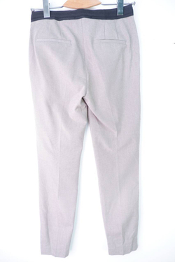 Брюки Zara светлого оттенка, маркировка S, визуально 44 размер