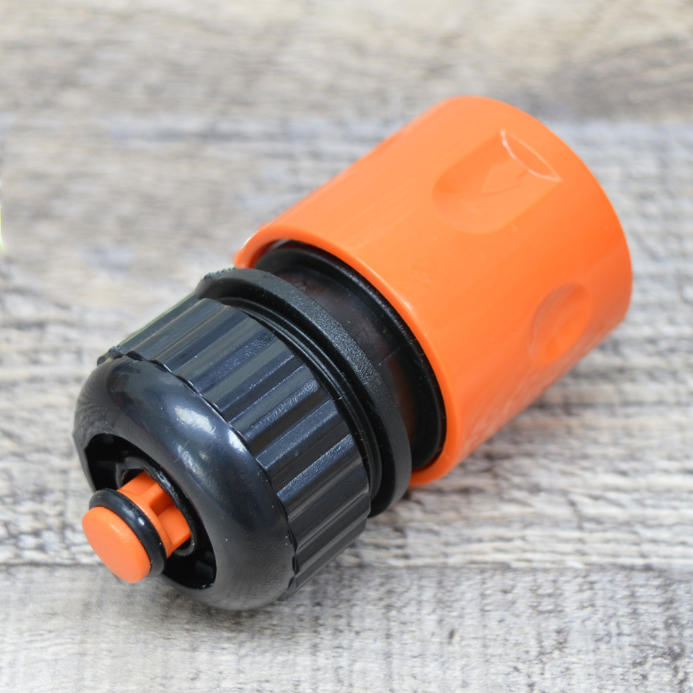 Коннектор быстросъёмный с автостопом для шланга 1/2"