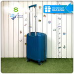 Маленький чемодан Mironpan-V, Бирюзовый, S (полипропилен)