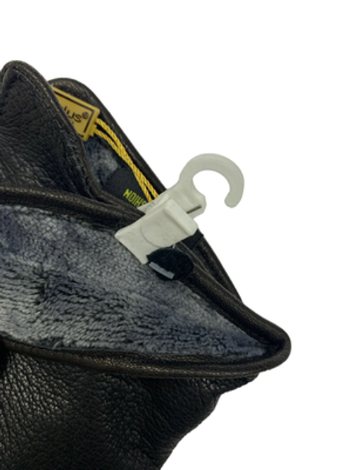 Перчатки. Женские. Материал верха: Кожа оленя. Подклад: Плюш-флис.5 шт в упаковке.