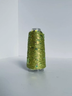 Пряжа хлопок с королевскими пайетками
