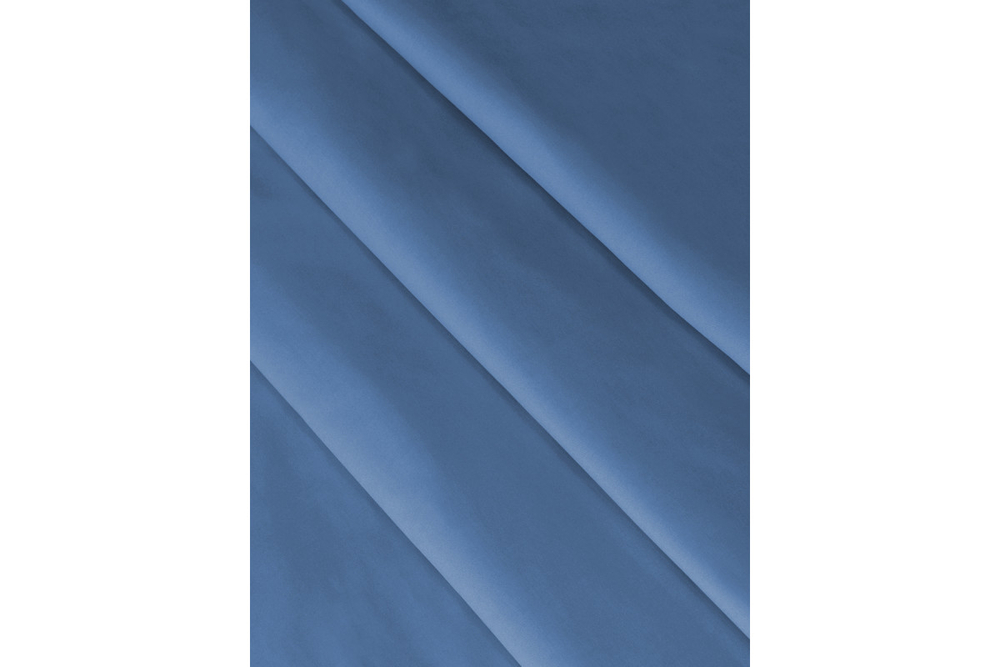 Постельное белье GoodNight Сатин Делюкс 2 сп. с евро (с нав. 50х70) синий