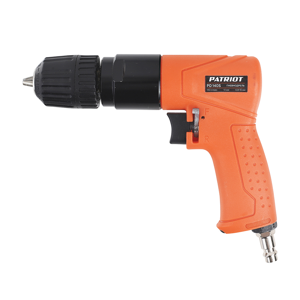 Дрель пневматическая Patriot PD 140S, 6 бар, 113 л/мин