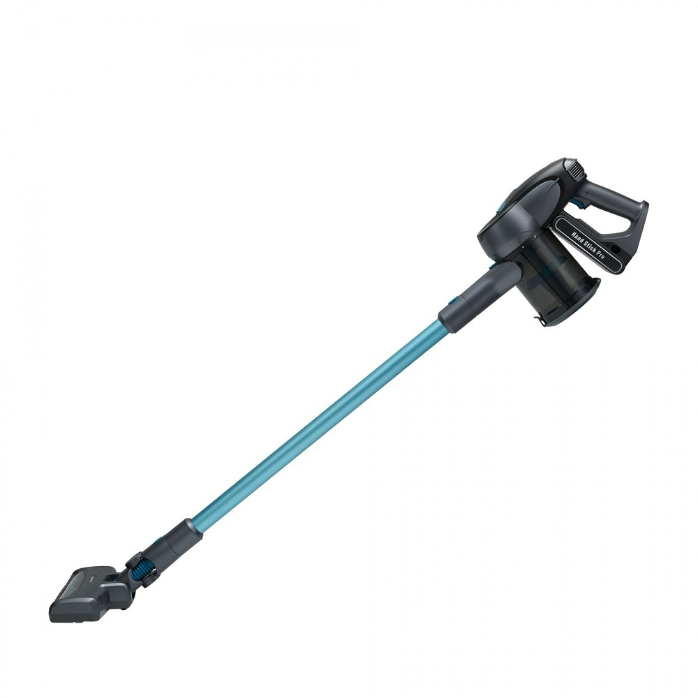 Пылесос POLARIS PVCS 1101 HandStick Pro серый/бирюзовый