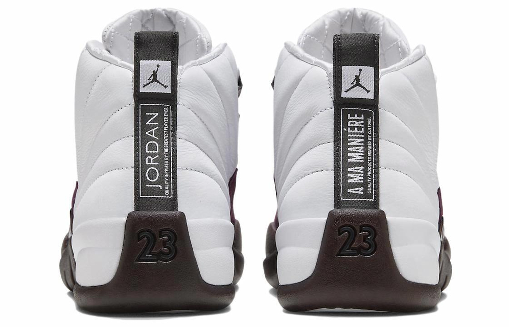 Кроссовки A Ma Manire X Jordan Air Jordan 12 "White" (Женская размерная сетка)