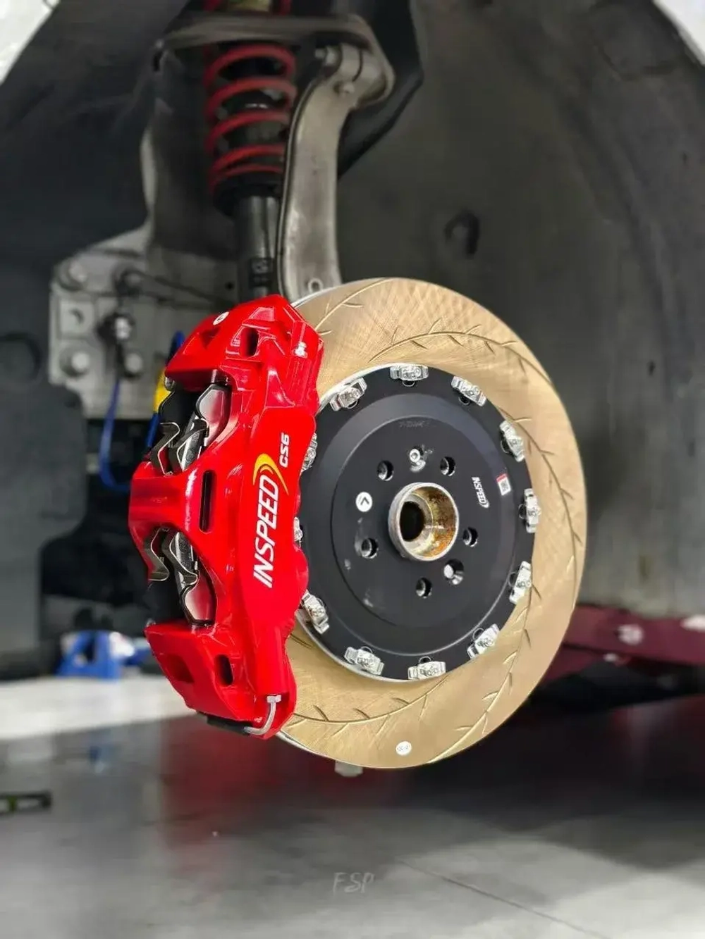 Усиленная тормозная система InSpeed Zeekr 007 / 007 GT 2023+ Зикр Тормоза Суппорт диски Колодки