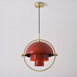 Подвесной светильник Louis Weisdorff Gubi Multi-lite Pendant Red