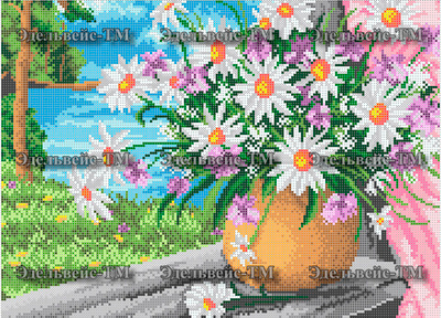 Г-5197 Ромашки на окне