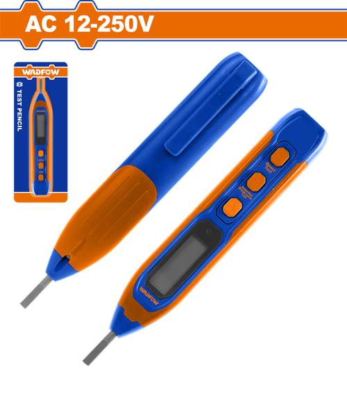 Тестер напряжения 12-250 V (12/96) WADFOW WTP4503