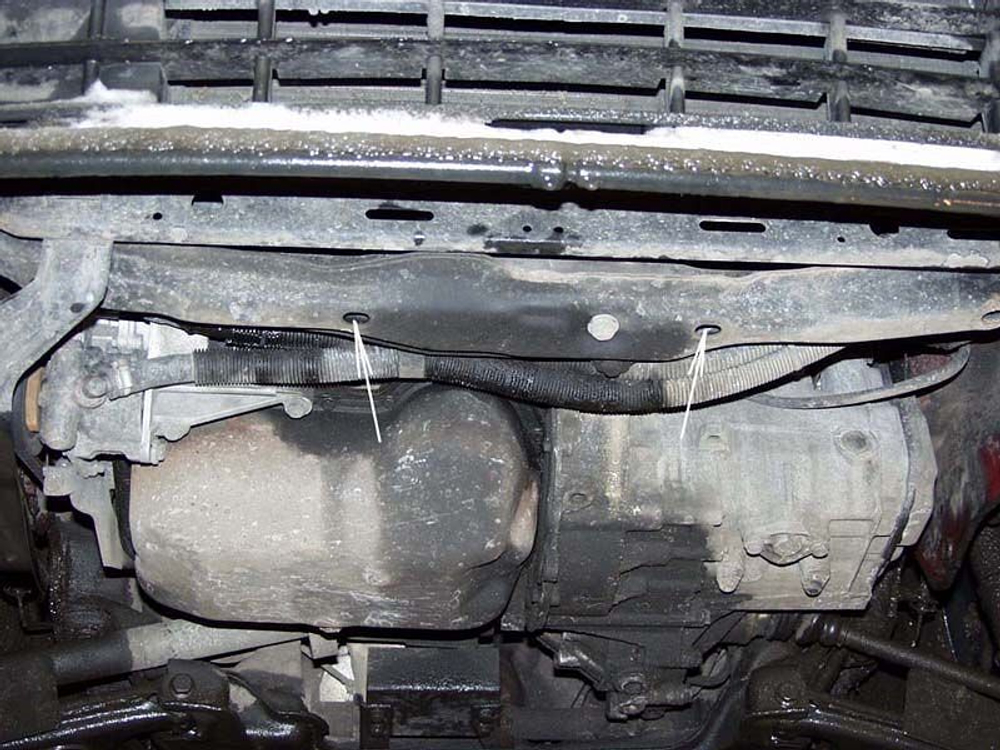 Защита картера и КПП Sheriff для Volkswagen Jetta II 1984-1992 арт.26.0022