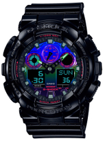 Мужские наручные часы Casio G-Shock GA-100RGB-1A