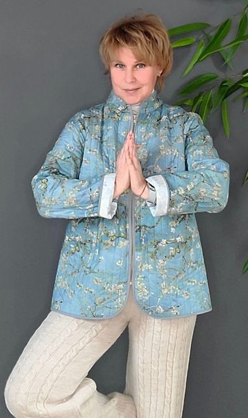 Цветущая ветка, Ван Гог, хлопок Handmade Fabrics 9