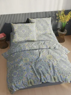 Декоративная наволочка с рюшами, оборками "Бисер" 40х60 см, 1 шт, без молнии