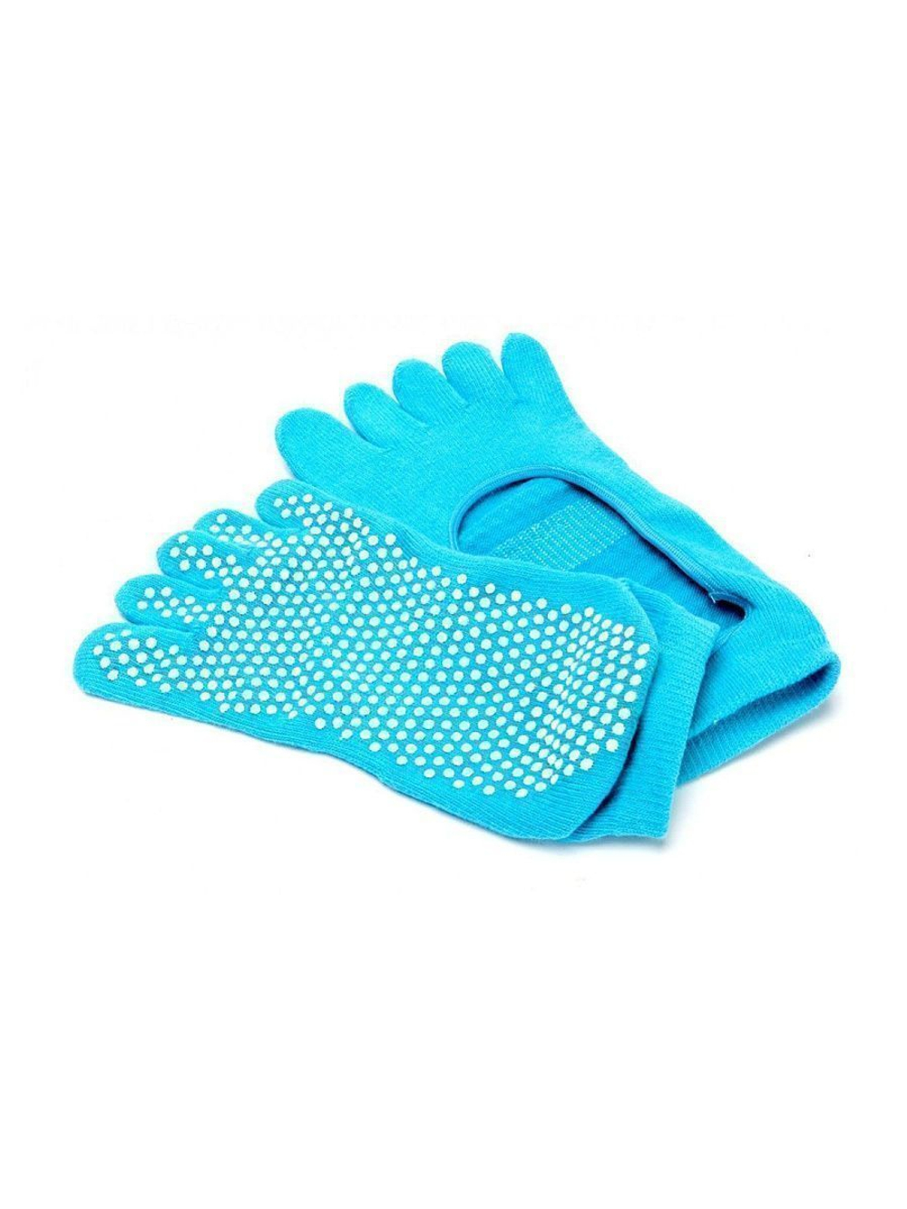 Носочки для йоги с пальчиками и вырезом Bradex