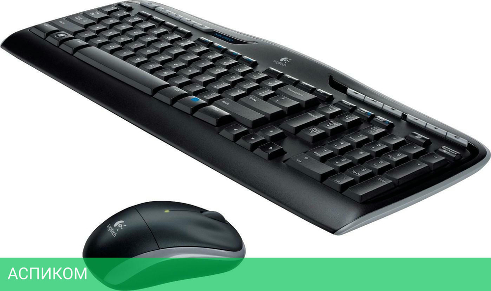 Набор периферии Logitech Wireless Combo MK330 черный (920-003995)