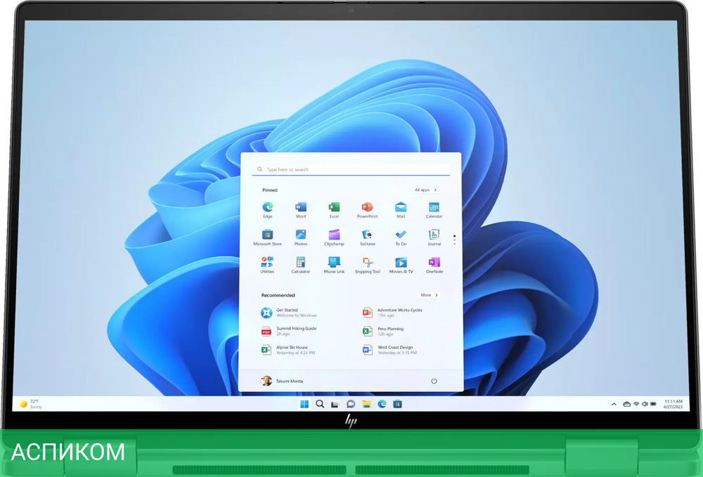 Ноутбук 2-в-1 HP Envy x360 2-в-1 14-fc0006ci A1AB0EA