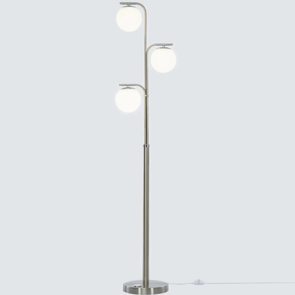 Citilux Адам Смарт CL228A931 RGB LED Умный торшер Матовый Хром