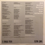 Elton John / A Single Man (LP)