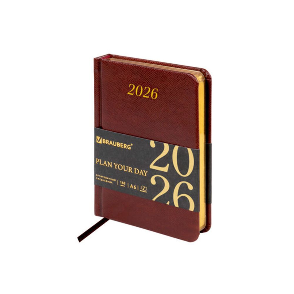 Ежедневник датированный А6 BRAUBERG "Iguana" (117253)