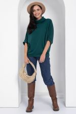Блуза Барбара (изумрудная) Б12653-12 LT Collection