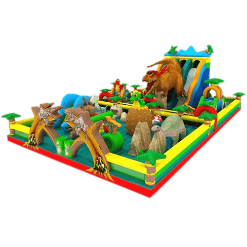 Коммерческий надувной батут "Динопарк"