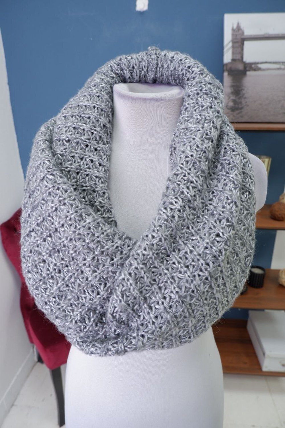 Снуд H&M вязаный