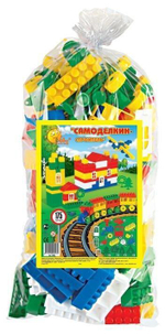 Конструктор Самоделкин-строитель гигант 175 эл. (Полесье)