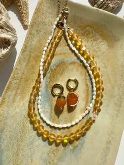 Серьги Мандаринки