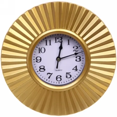 Часы настенные «Миф» D25см золото 8836